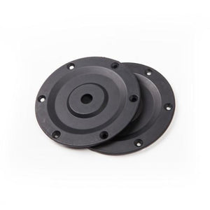 Side Covers of solid rubber 6" wheels for S/M Series (Screws Not Included)